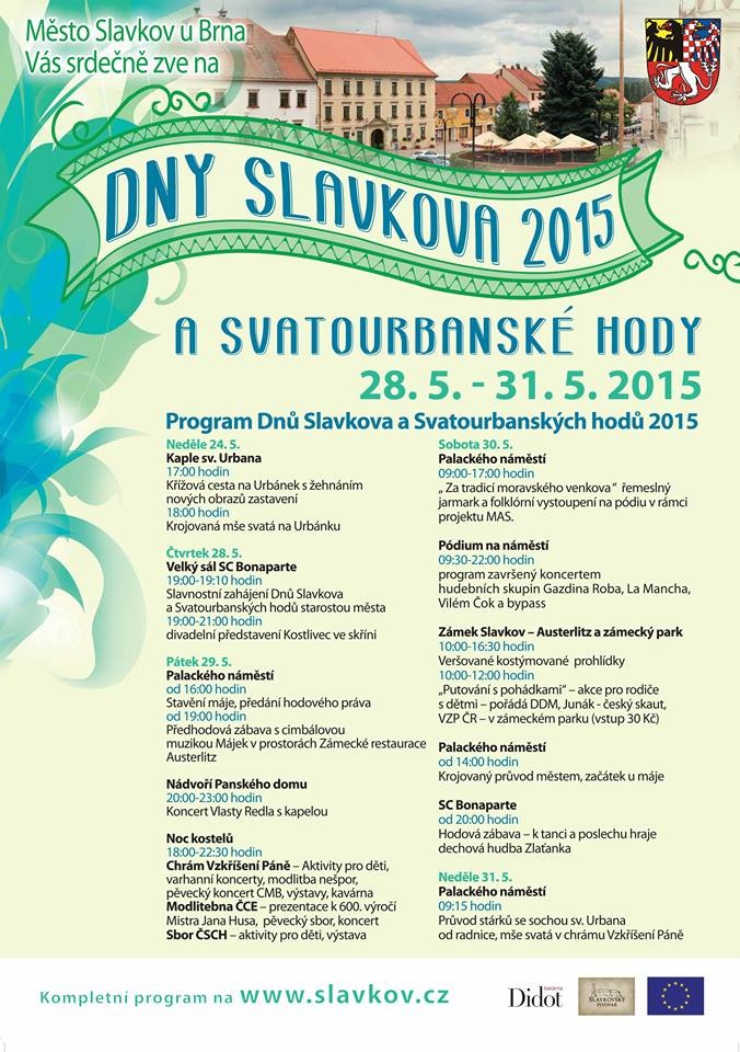 Plakát Dny Slavkova 2015